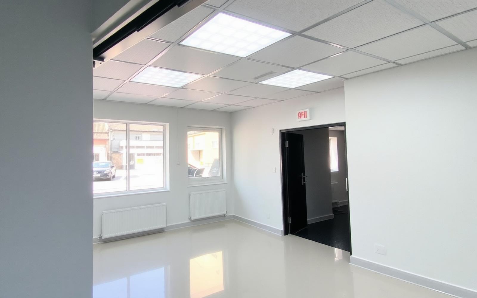Freshly painted interior hallway in Dandenong North