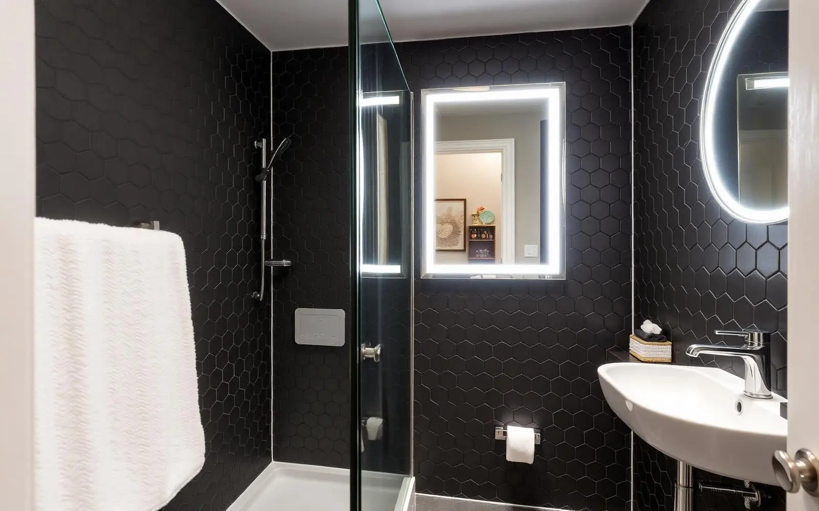 Completed bathroom renovation in Docklands